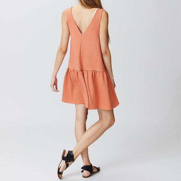 NWT Free People Coral Sleeveless Drop-Waist Dress - Picture 3 of 4